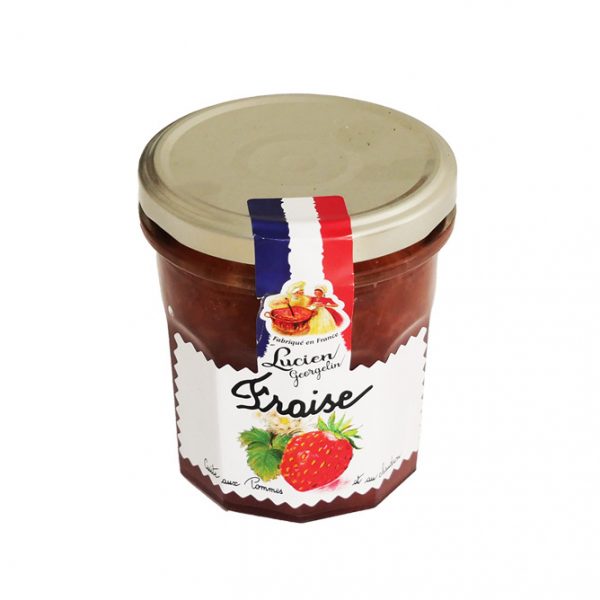 Confiture de fraise par Lucien Les Halles de l'Aveyron